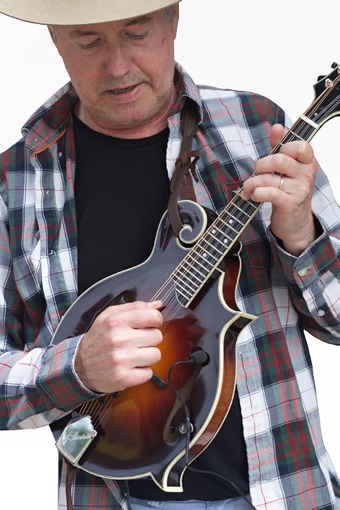 The Feather A-Style Mandolin Pickup with Flexible Micro-Gooseneck by Myers Pickups