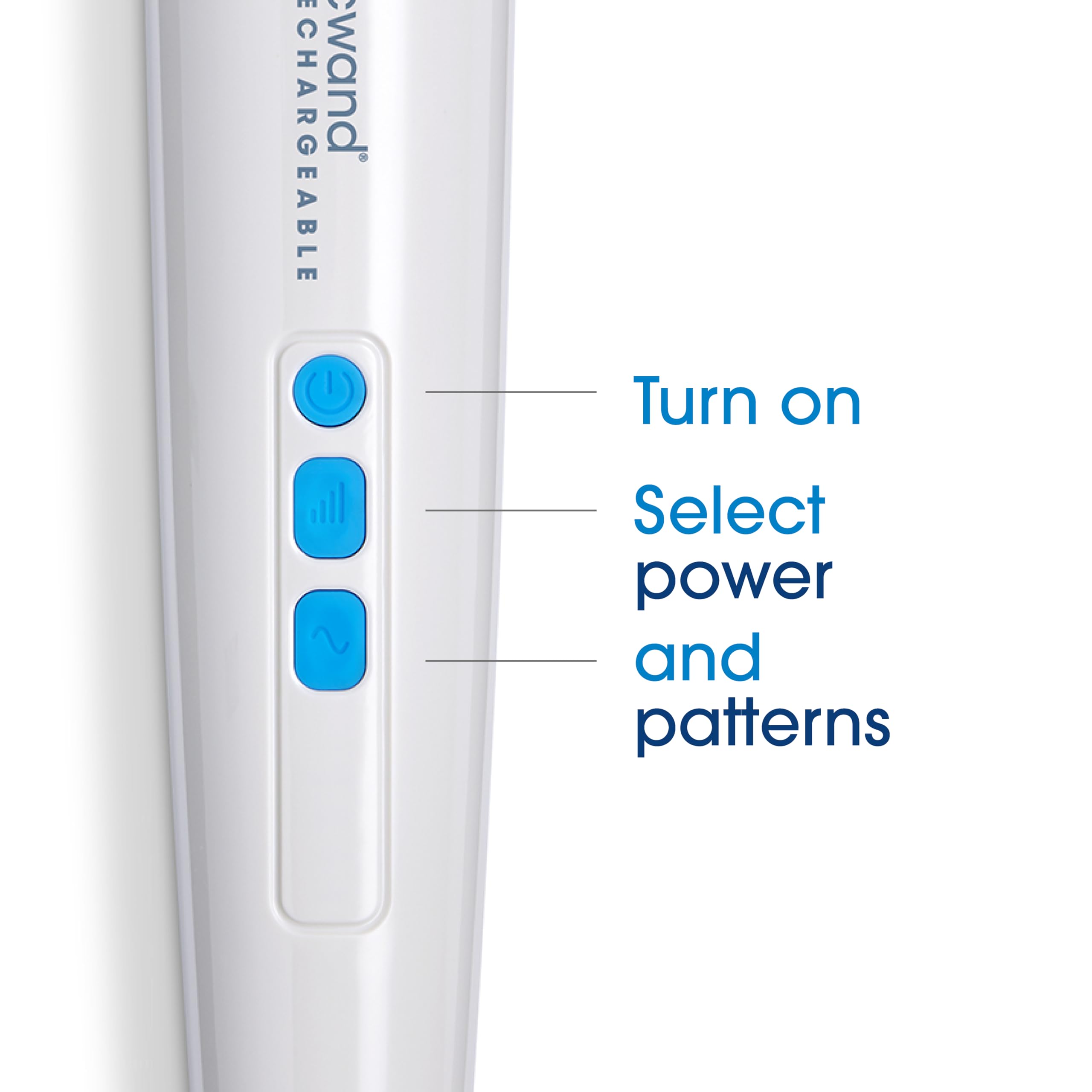 Magic Wand HV-260 â Handheld Plug-in 2-Speed Personal Vibrator & Massager for Women, Men, & Couples â Delivers Targeted, Deep Rumbly Power and Continuous Use: Rechargeable