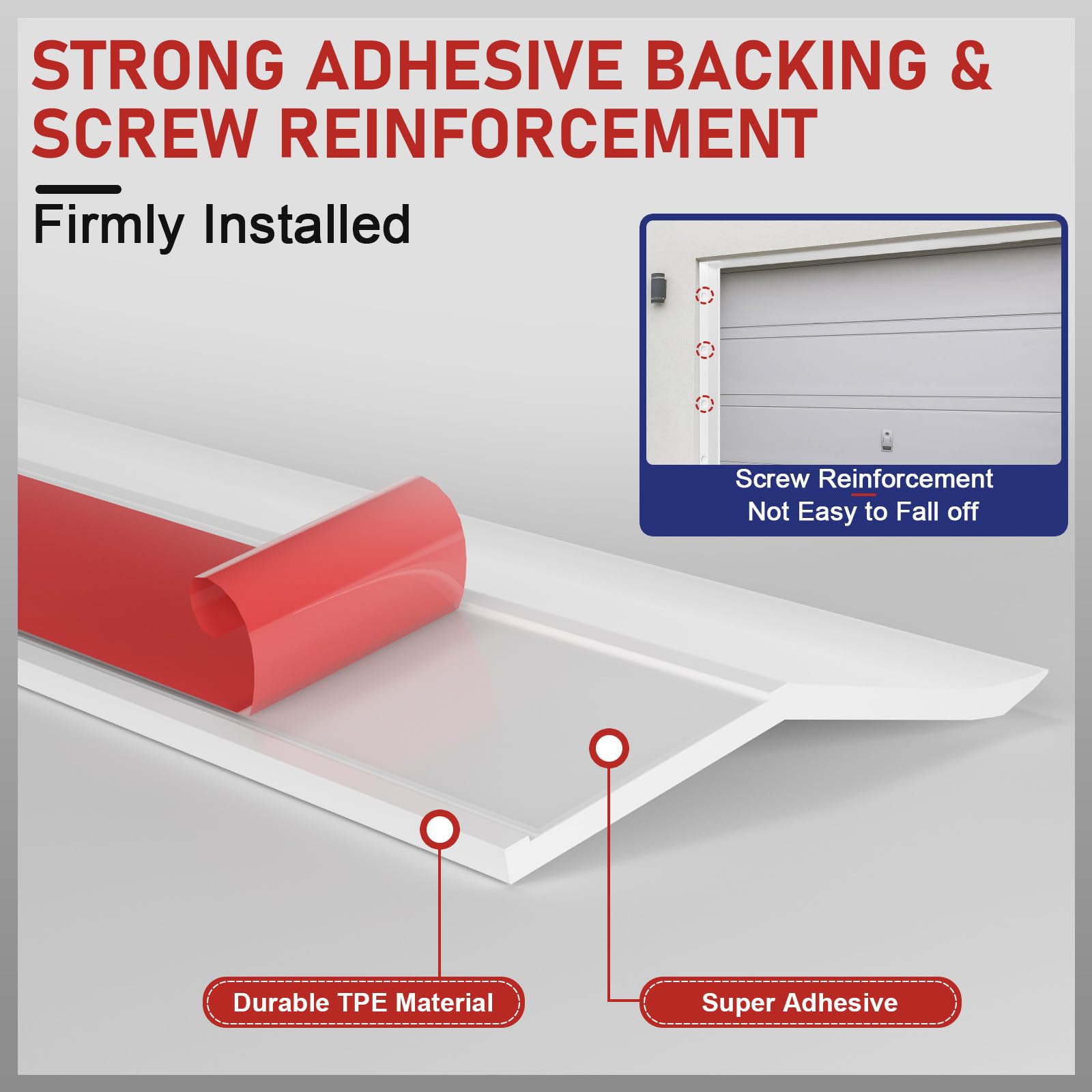 Garage Door Space Filler Garage Insulation Pangda 36 Ft Garage Door Top ...