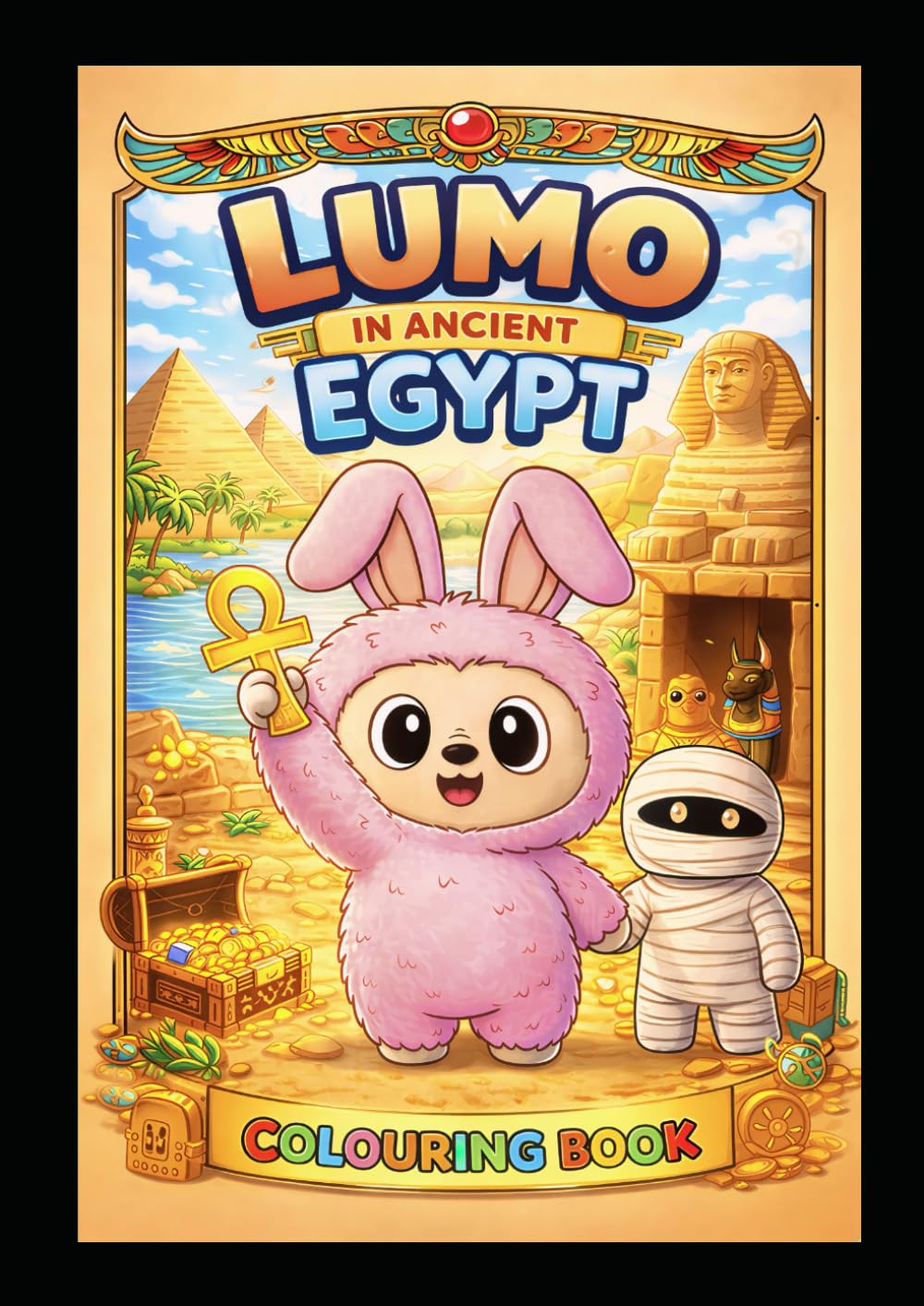 Lumo in Ancient Egypt: A Magical Coloring Adventure in Ancient Egypt for Kids