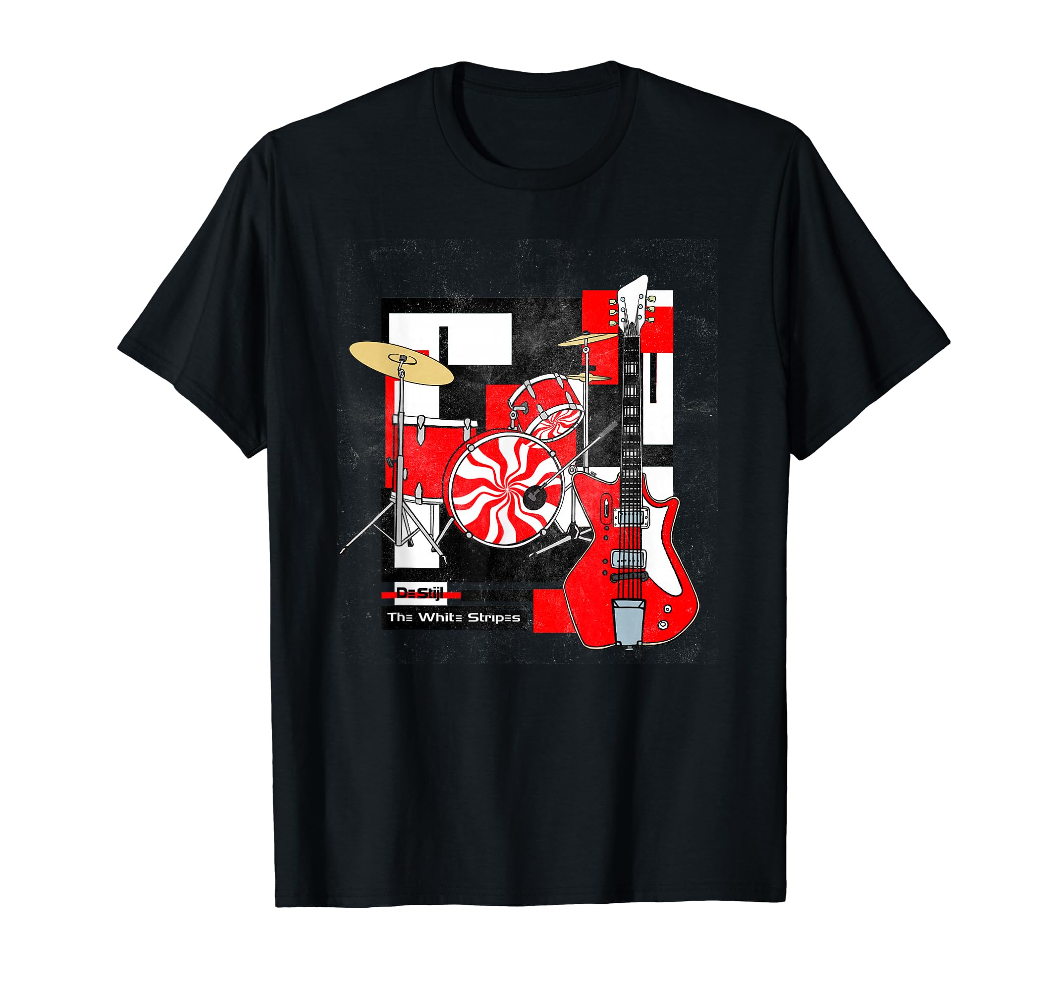 Amazon | ホワイトストライプバンドセット Tシャツ | Tシャツ