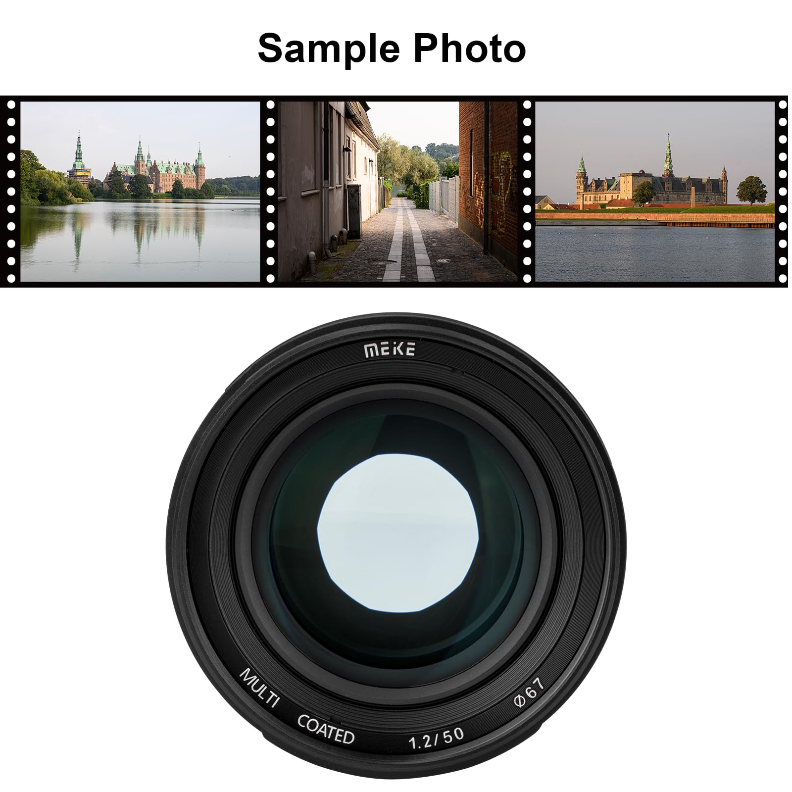 Amazon.co.jp: Meike 50mm F1.2 大口径マニュアルフォーカス フル 