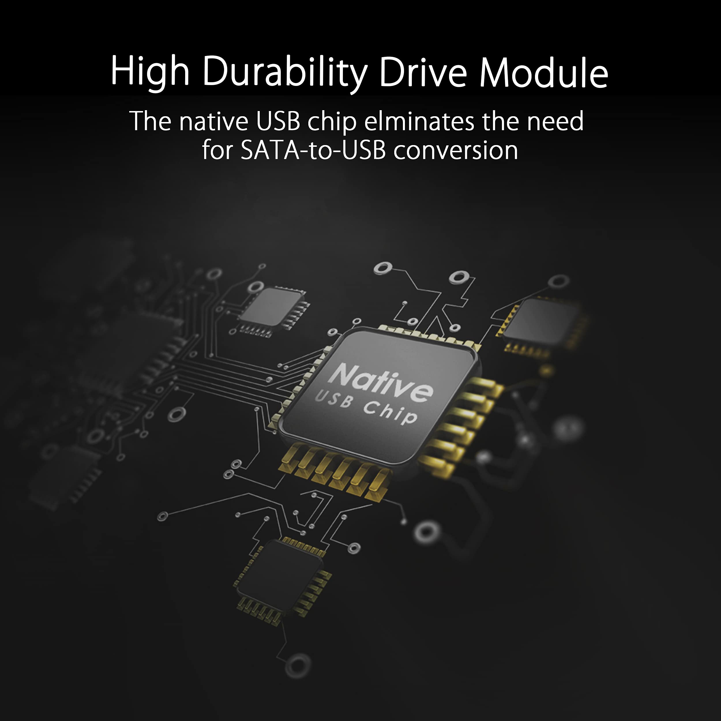ASUS Masterizzatore Esterno ZenDrive U8M (SDRW-08U8M-U/SIL), Lettore Ultra Slim 8x, CD/DVD, Supporto M-Disc, USB, compatibile Con Windows e Mac OS, Argento