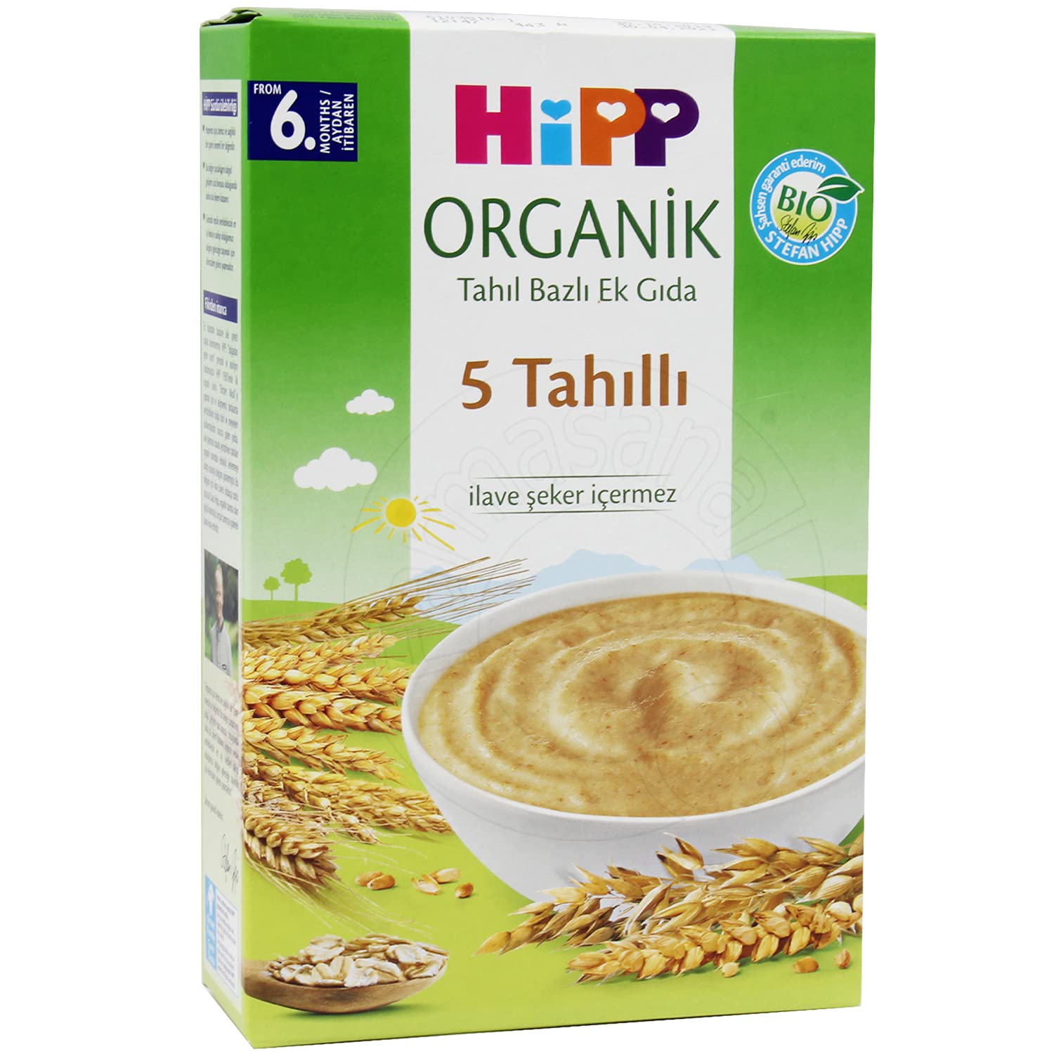 HiPP Organik 5 Tahıllı Tahıl Bazlı Ek Gıda 200 gr