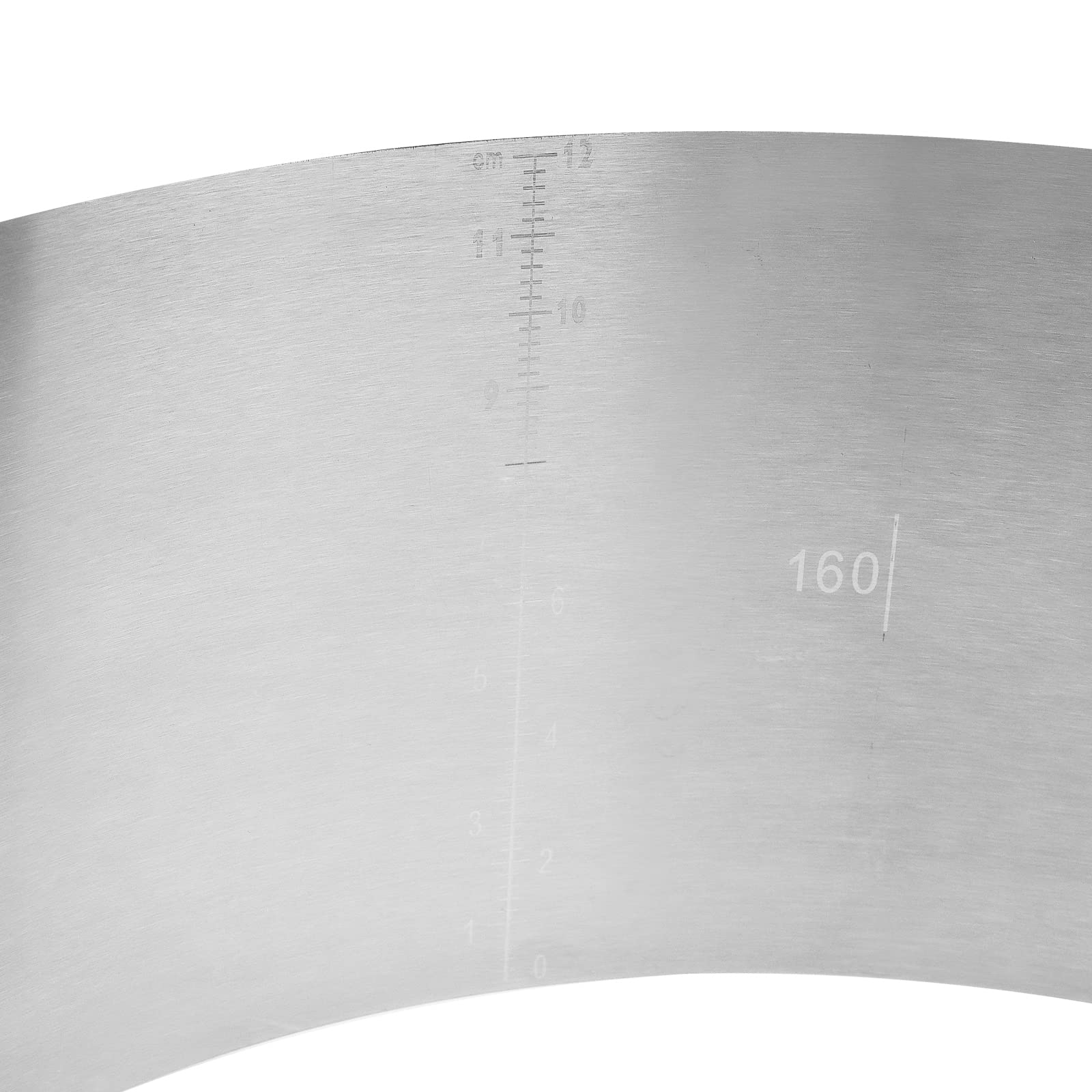 Tescoma Stampo per Dolci Torta in Acciaio Inox Rotondo Regolabile 16 cm colore Inox - Delicia