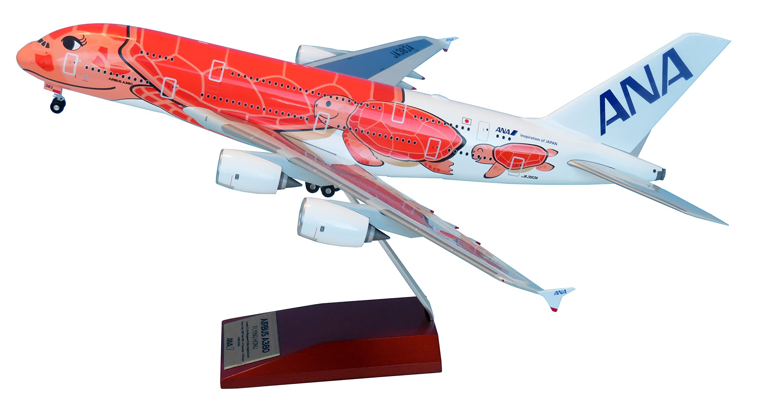 Amazon | 全日空商事 1/200 A380 JA383A サンセットオレンジ (WiFi  