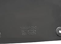 Vista 6 de KARPAL Cubierta de enganche de remolque para difusor de parachoques trasero para Tesla Model X 1058357-00-D 2016-2021