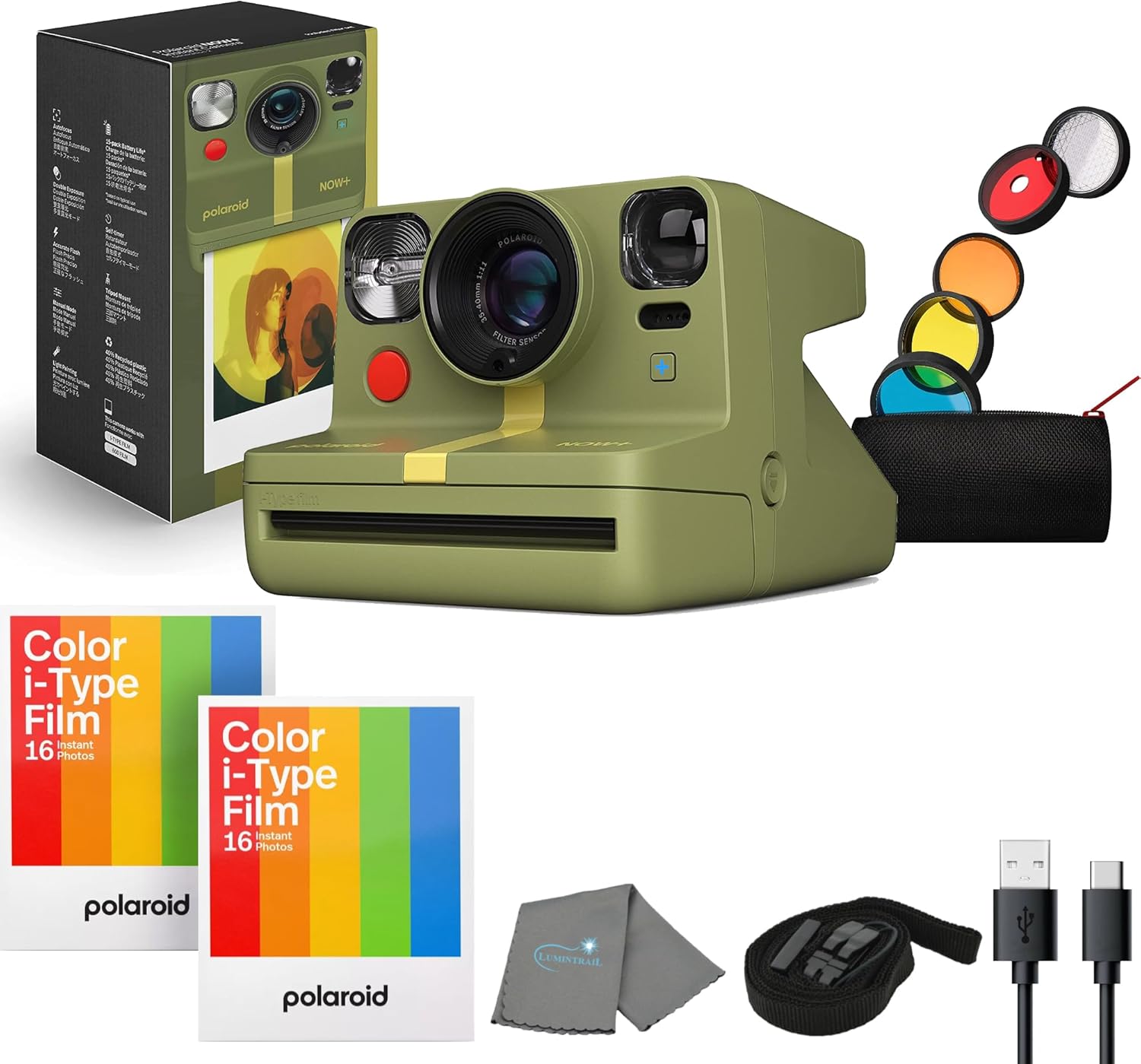 Polaroid Now Gen Instant Camera, Forest Green, Brazil Ubuy