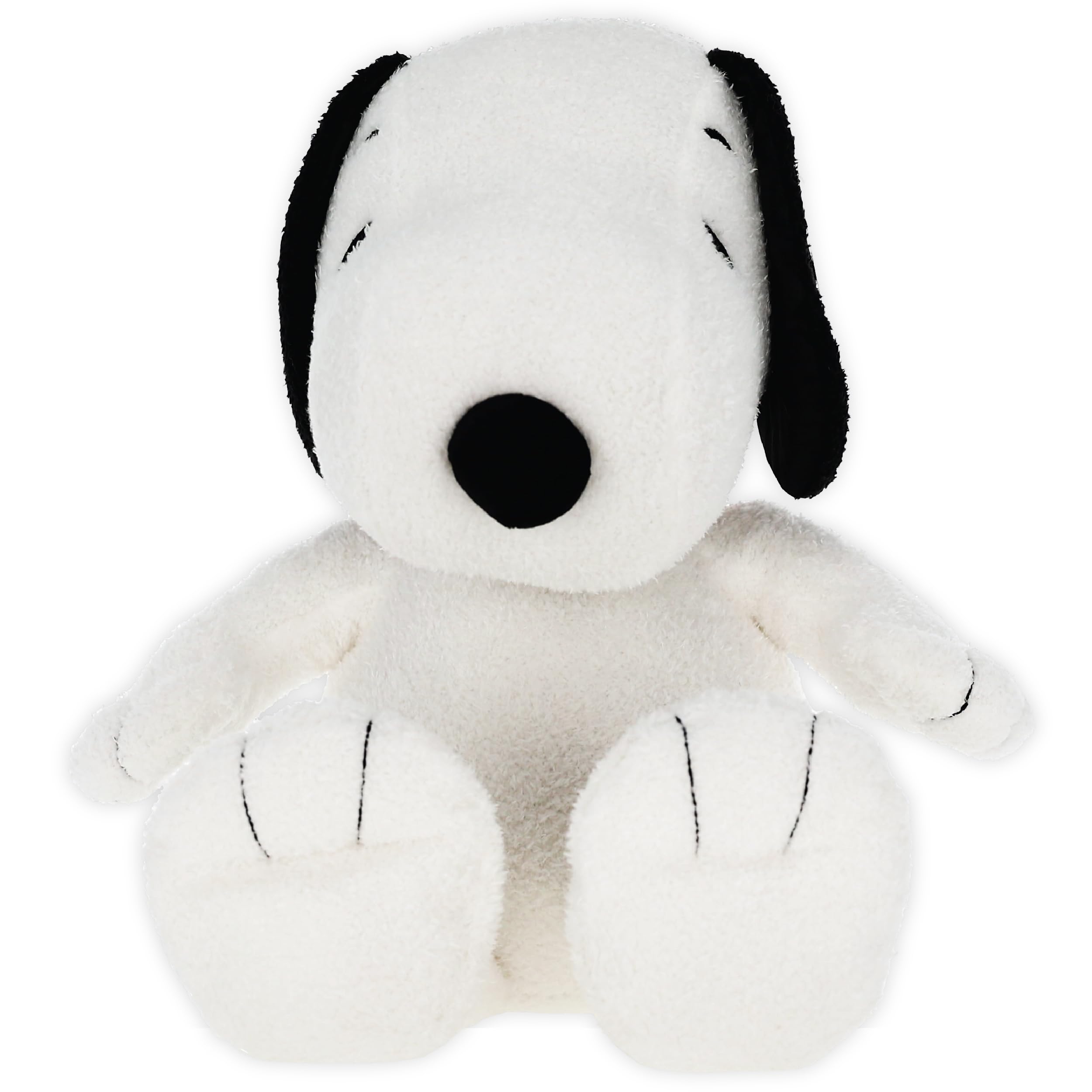 Kids Preferred Peanuts Snoopy Cuteeze Plush, Embroidered Details & Crinkle Feet, Stuffed Animal Toy for Baby and Toddler Boys & Girls - 25 Inch Size