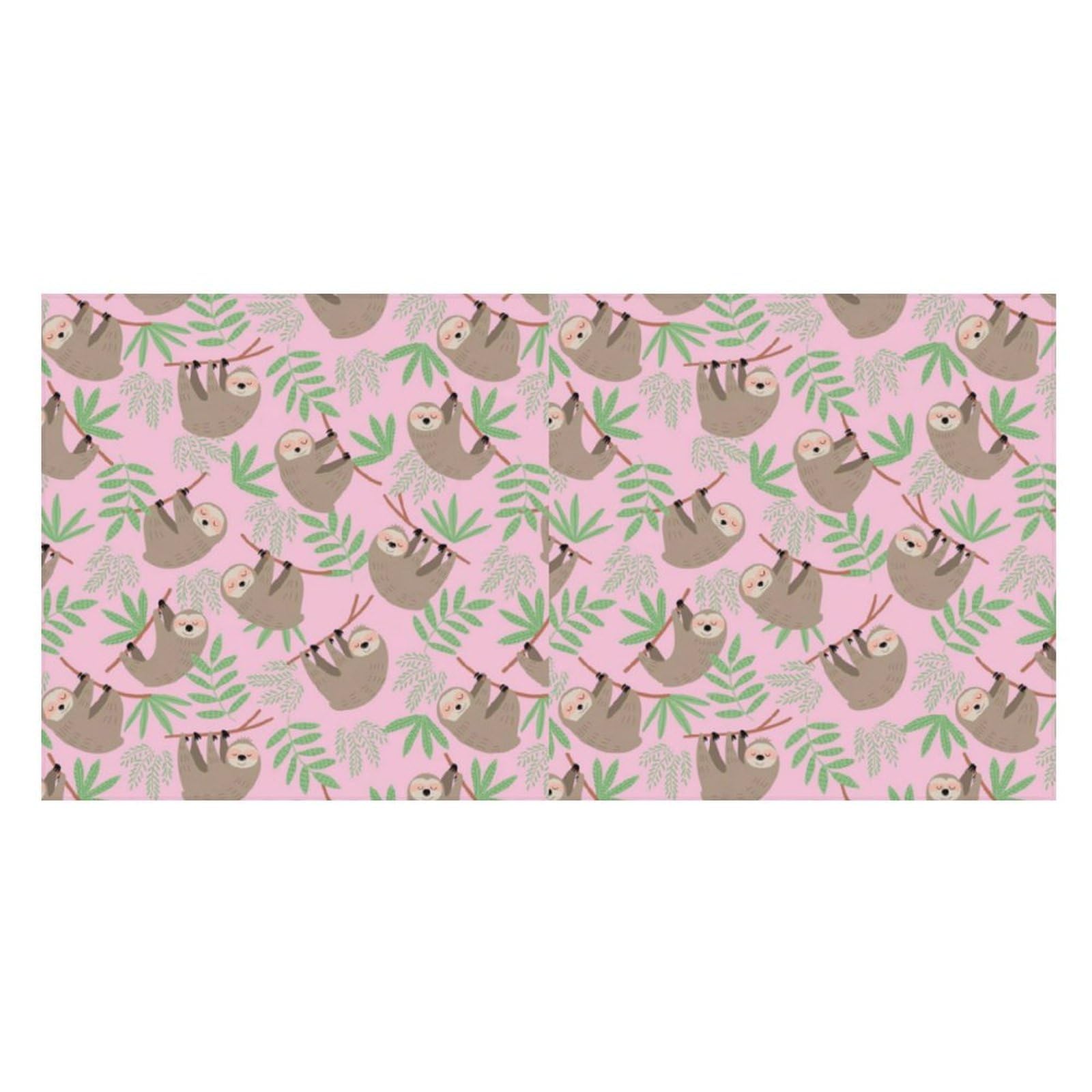 LWORZIIB Beach Towel, Cute Sloth Bath Towel, Pool Towel Great for Gym Swimming 80 X 160cm