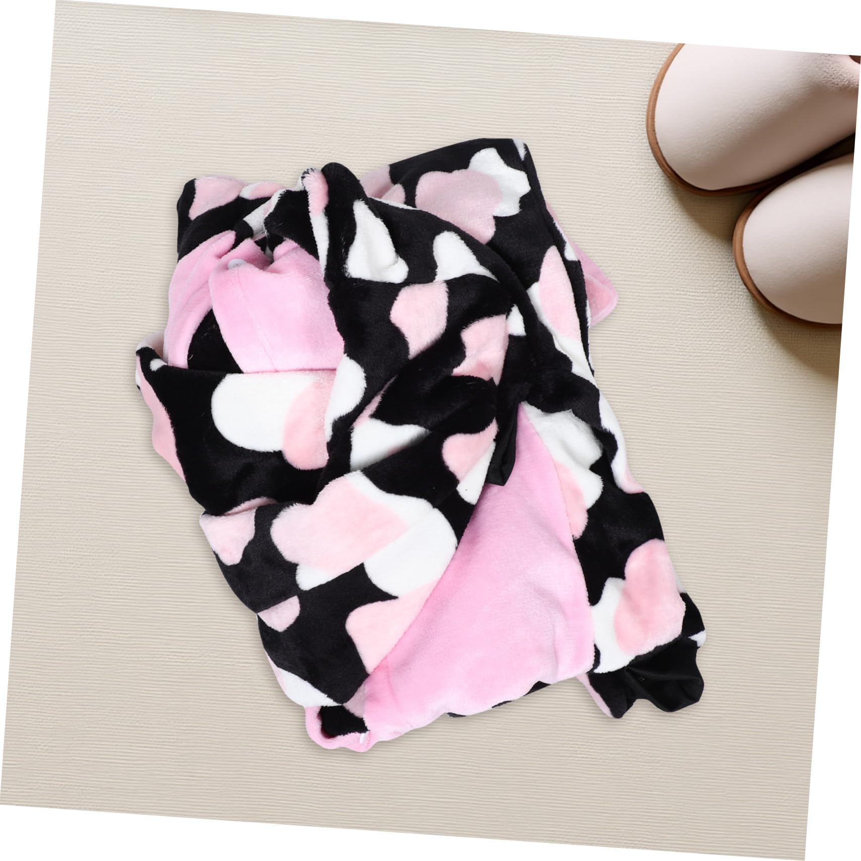 PACKOVE Pijama de Vaca Estampado Pijama para Adultos Disfraz de Fiesta de Criaturas Ropa de Dormir de Disfraz de Halloween para Actuaciones Escenario Talla XL
