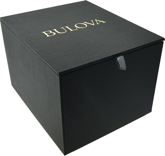 Bulova Men's Dress Classic Diamond Watch, 3-Hand Date Quartz Watch, Stainless Steel Bracelet, 41mm