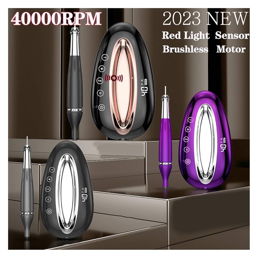 Amazon.co.jp: 電動ネイルマシン 電動ネイルケアセット 40000rpm