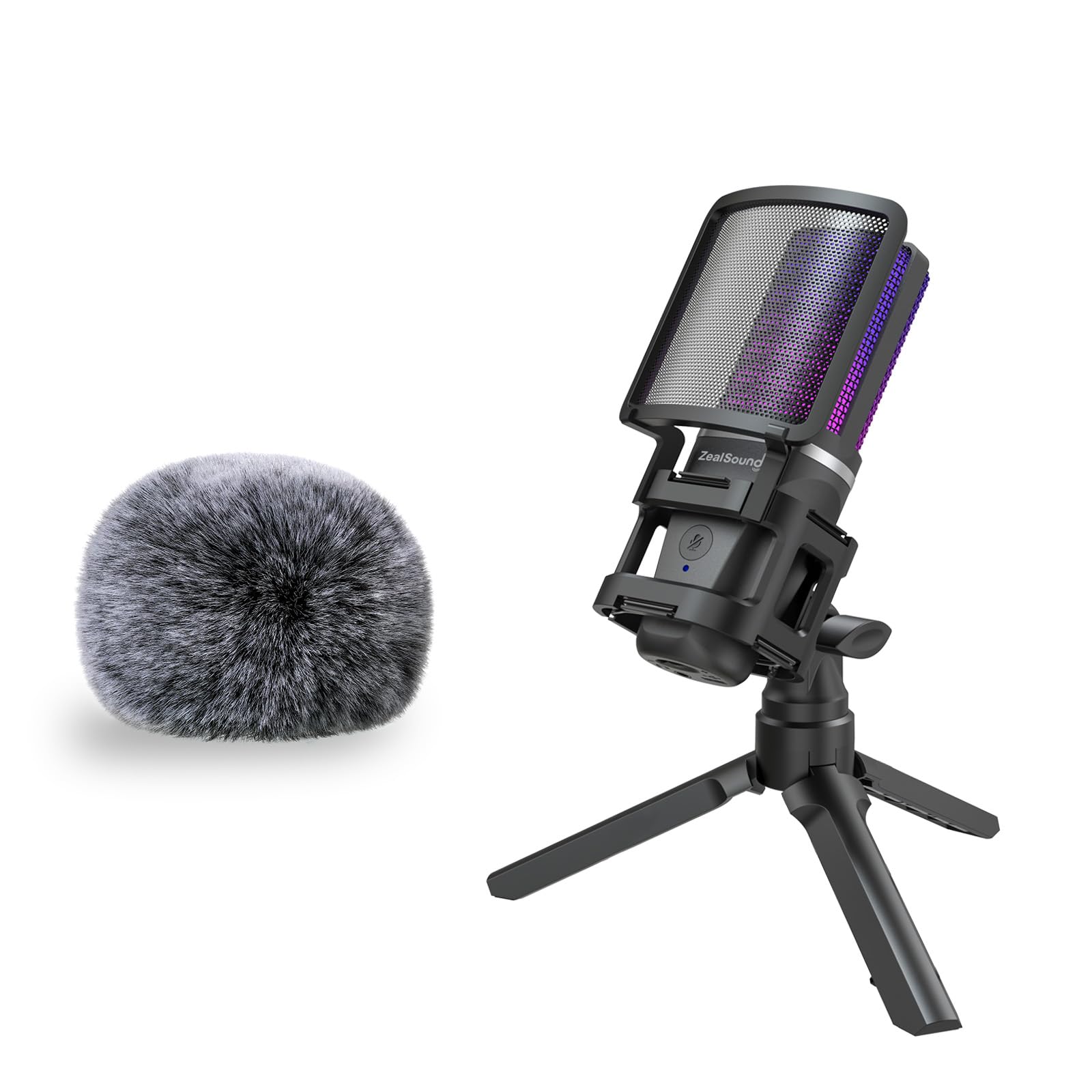 Amazon.com: ZealSound BKD-11 Microphone and D65k Pop Filter