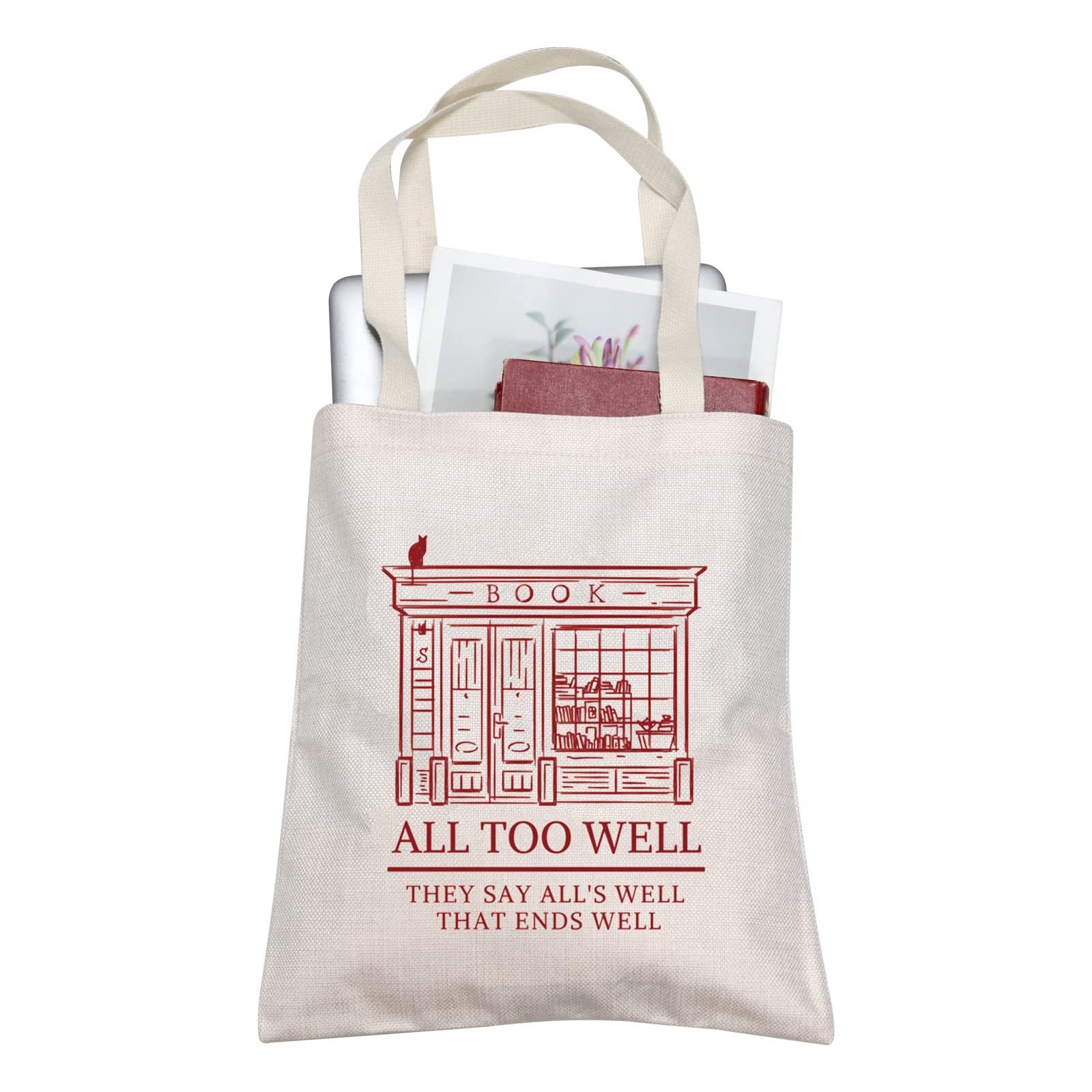 TOBGBESinger Album Bag Album Name Gift Romance Song Lyrics Gifts Album Inspired Gift Music Lover Bag, Off-white