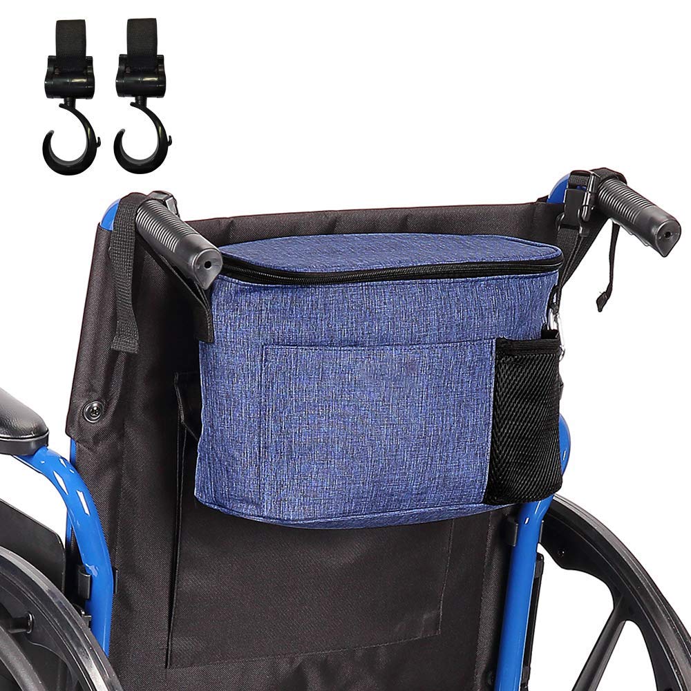 Buy Wheelchair Bag for Back of Chair, Mobility Devices Pouch Storage
