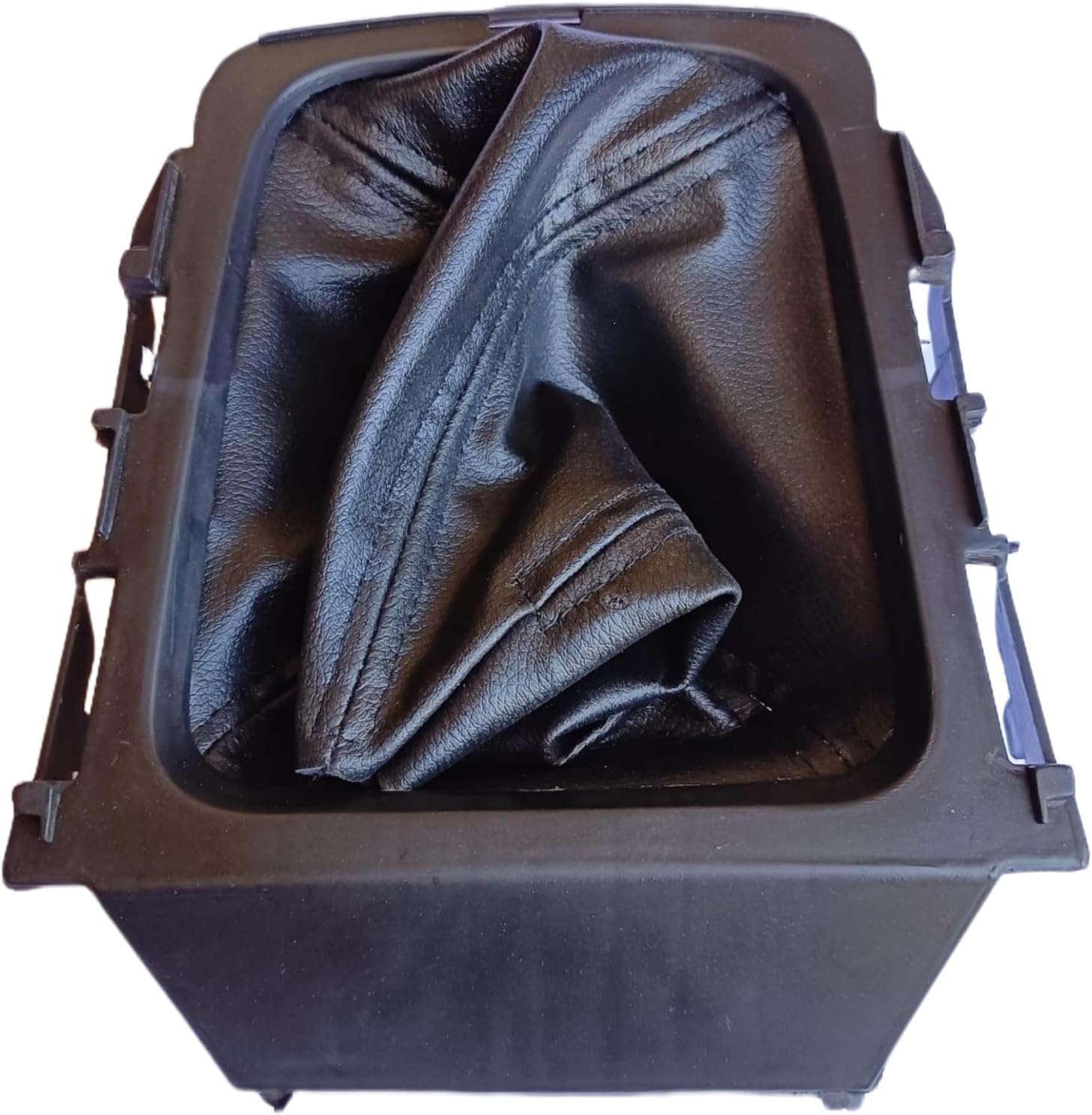 Gear Shift Lever Cover Boot Pu Leather Compatible/Replacement for Maruti Vitara Brezza (2016 to 2019)