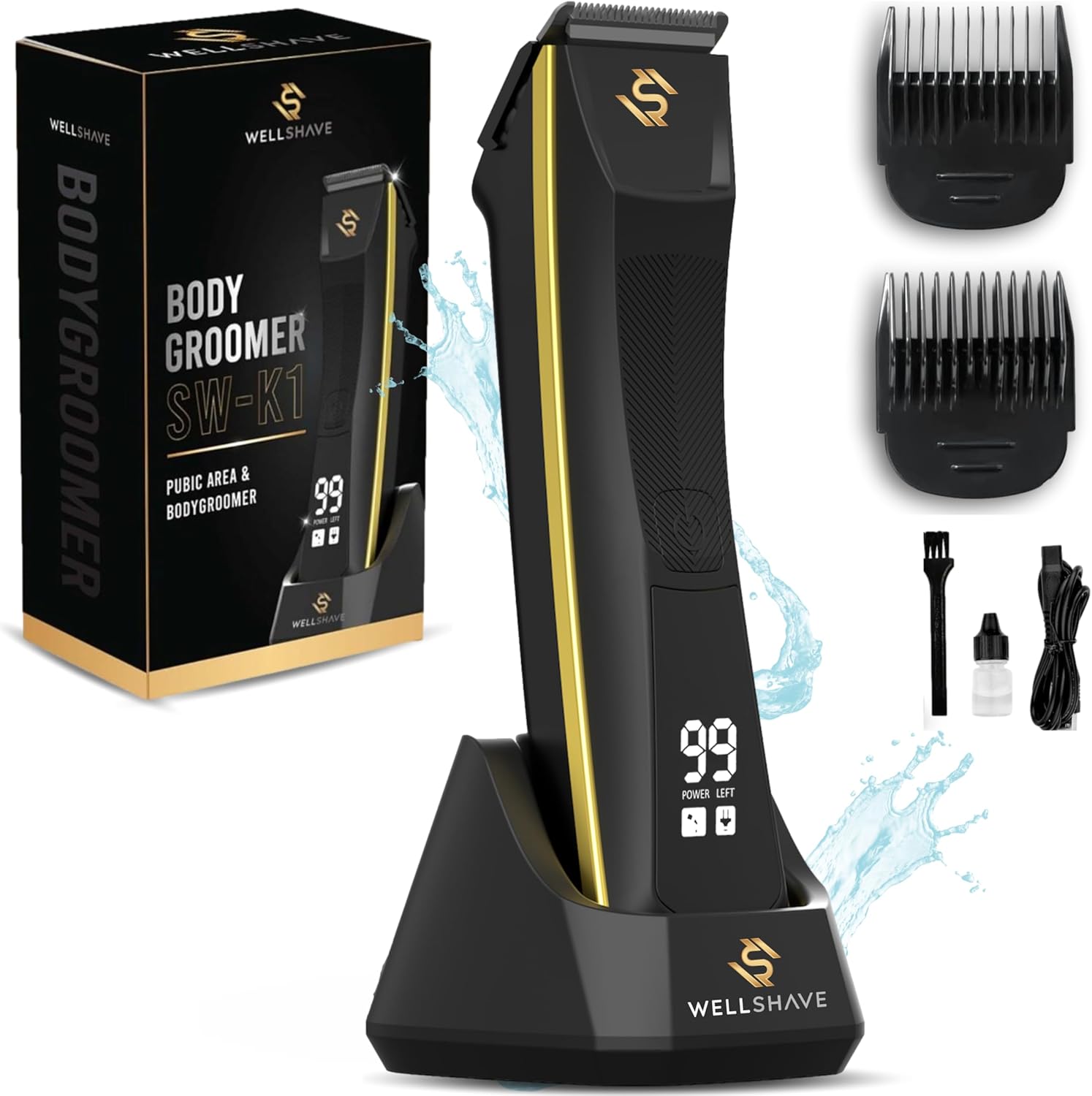 Wellshave Bodygroomer Men Trimmer for Body and Beard Pubic Hair