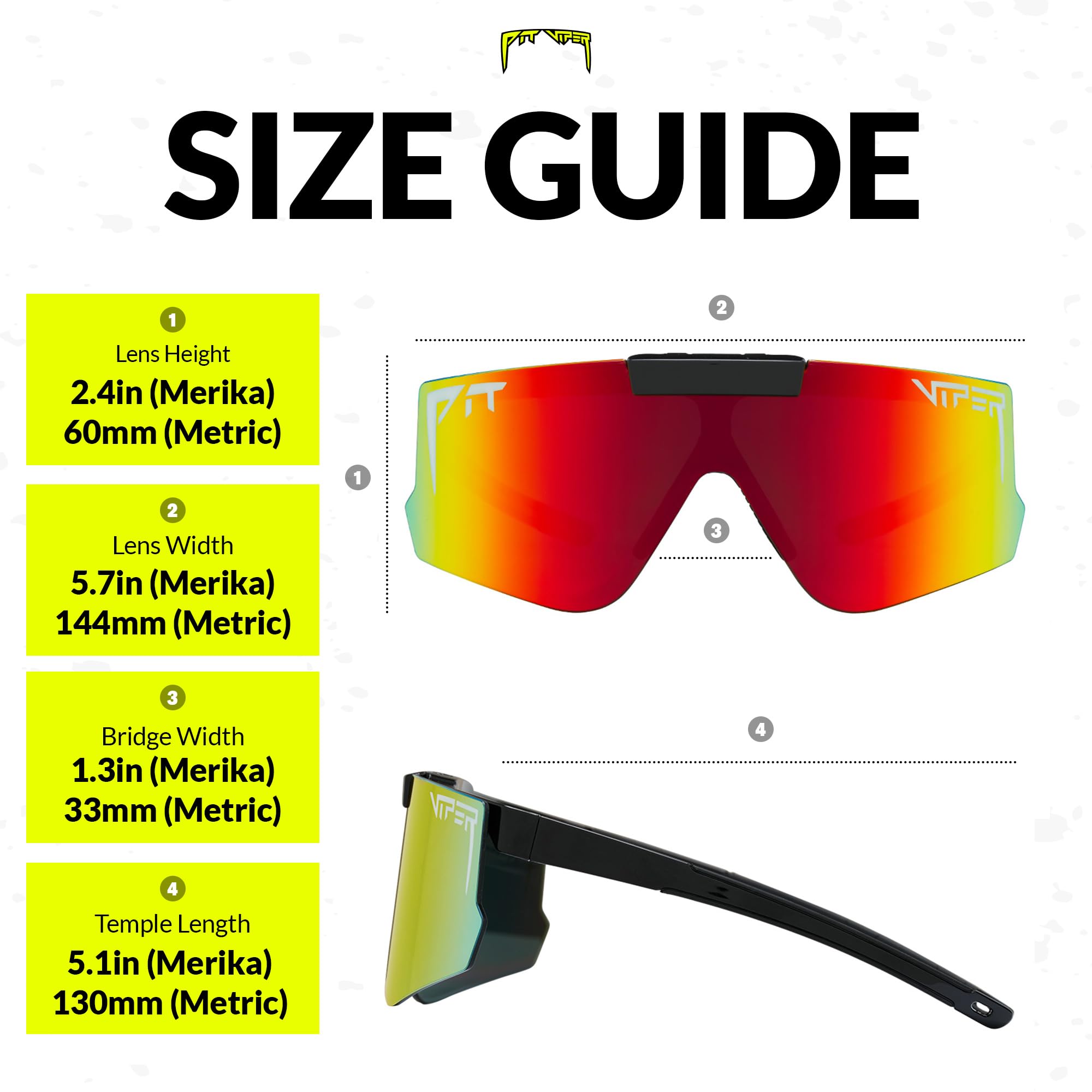 Pit Viper The Flip-Offs HDPV Exec Rainbow, E-FO-THEEXEC-HCP-RW