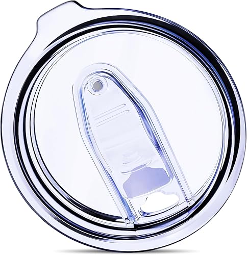 Tapa de repuesto para vasos Yeti de 30 onzas, con 1 tapa de repuesto para vasos Yeti, de 3.7 pulgadas de diámetro, tapas a prueba de derrames para