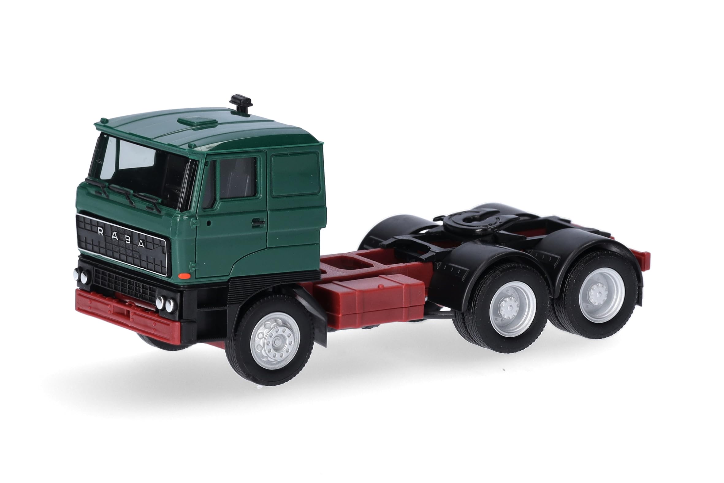 Herpa 317399-002 - 1/87 RABA Tractor 3 Axles (6x4), Moss Green - New