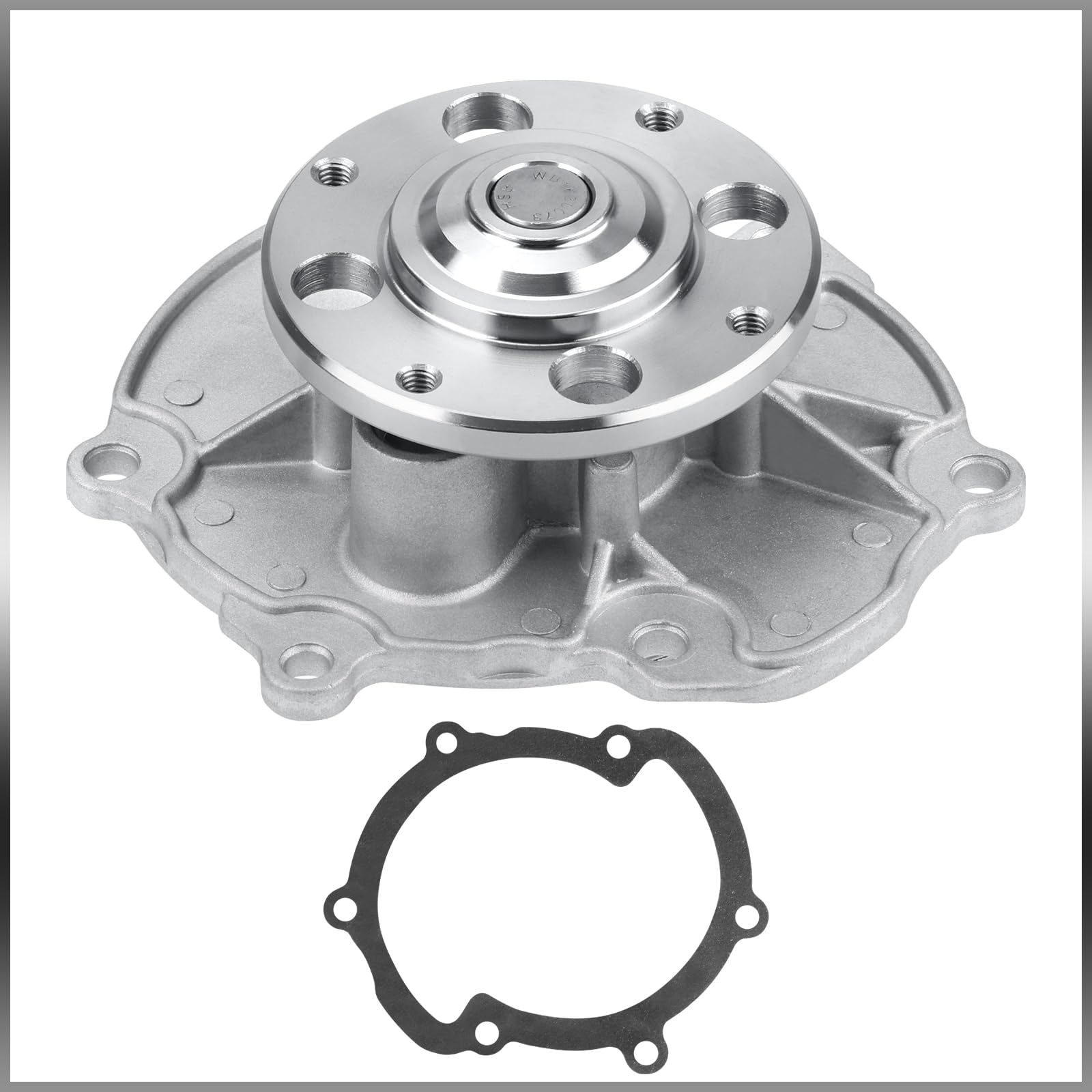AW5103 Engine Water Pump Kit With Gasket Fit For Chevy &amp; GMC &amp; Cadillac &amp; Buick &amp; Pontiac &amp; Saab &amp; Suzuki &amp; Saturn, for Camaro, Equinox, Colorado, SRX, LaCrosse, Allure &amp; More