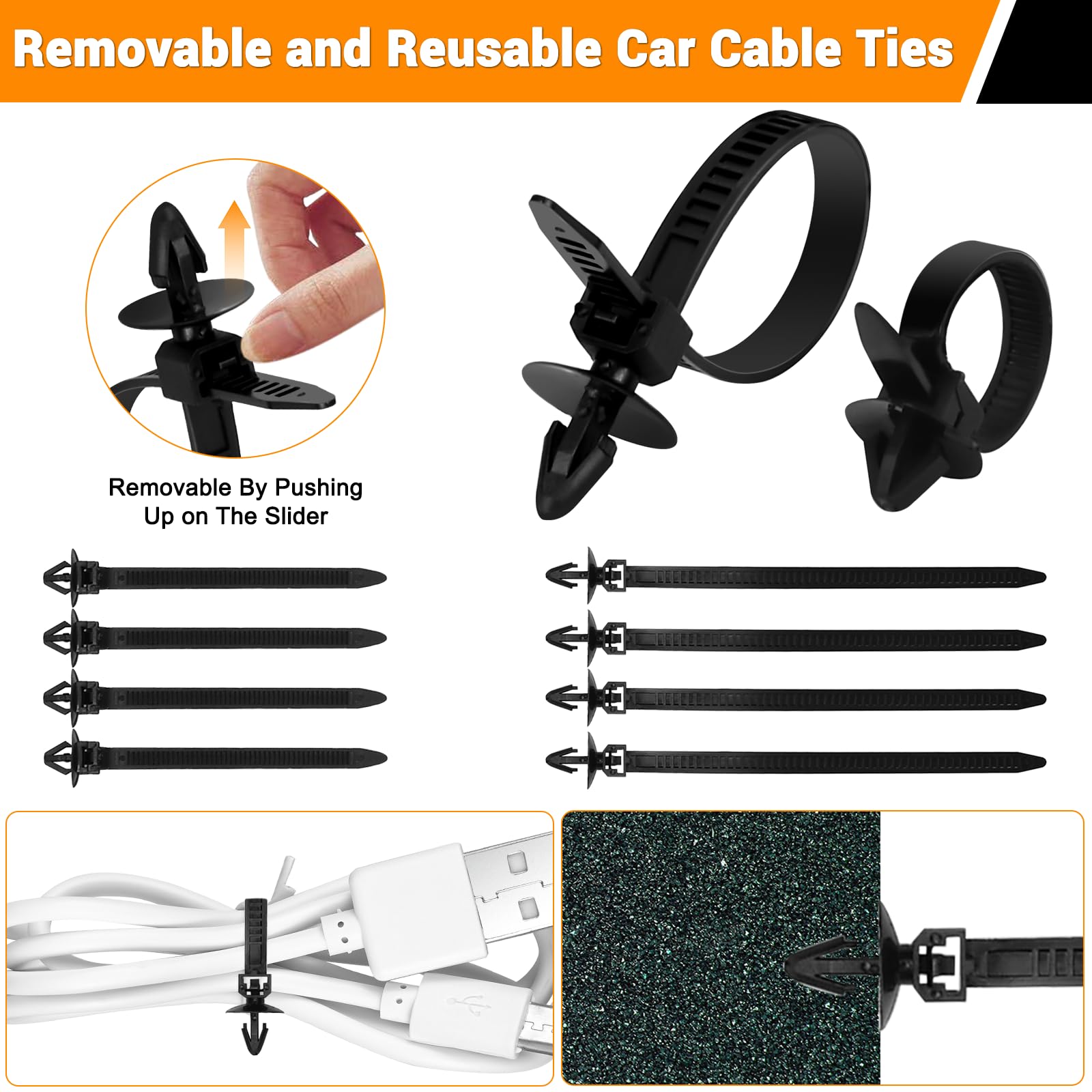 BBWELL Rivet Clips Plastique De 1815 Pièces – 40 Tailles