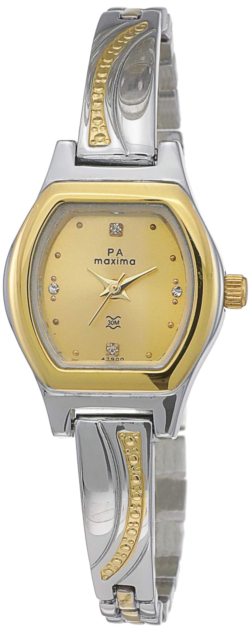Maxima Brass Analog Gold Dial Women Watch-47900Bmlt, Multi-Color Band (B07JNZFXXG) Amazon Price History, Amazon Price Tracker