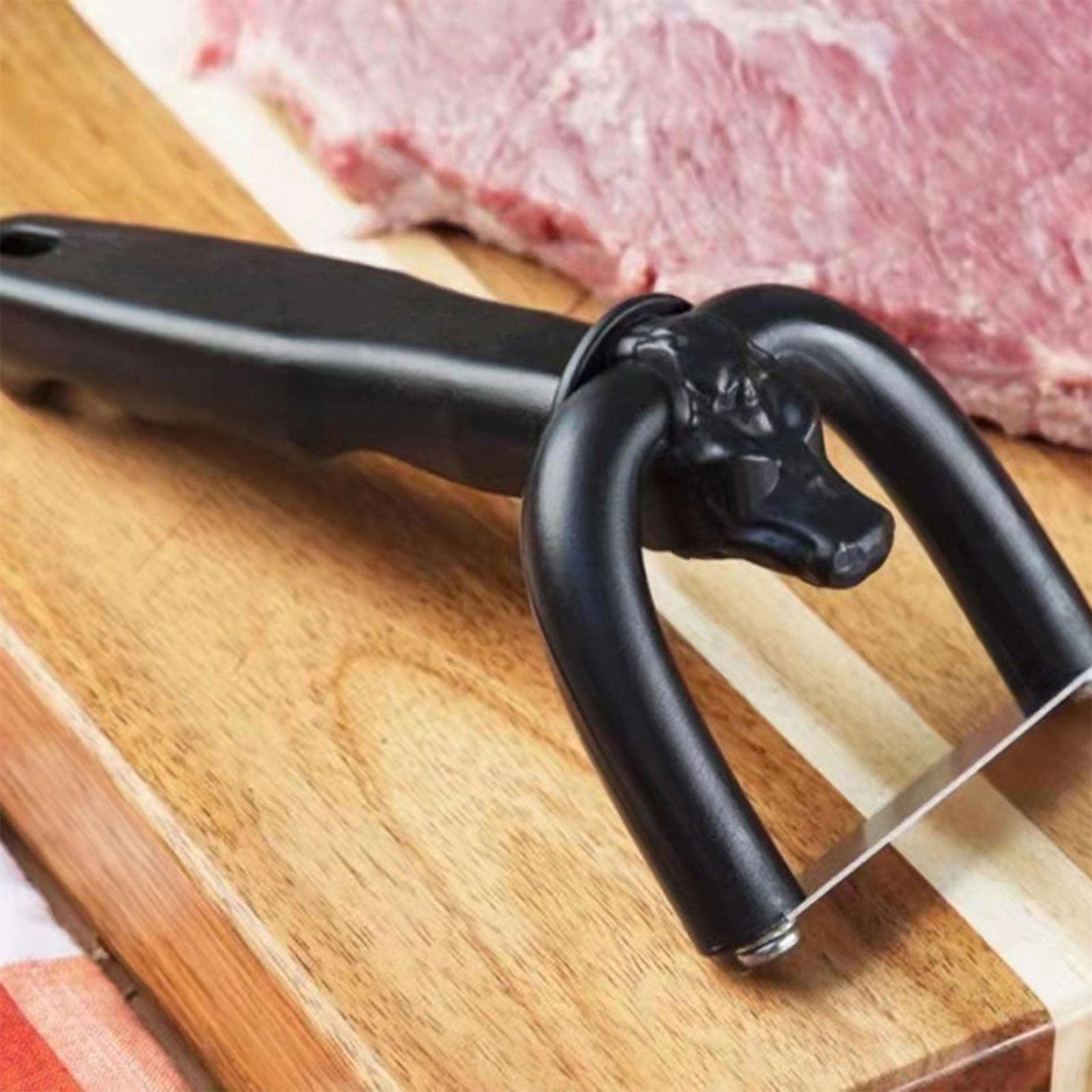 CALANDIS Plastic Manual Frozen Meat Slicer Beef Slicing Mutton Cutter-image-46