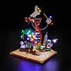 LocoLee Led Light Set Compatible with Lego 21355 The Evolution of STEM Led Decoration Lighting Kit Compatible with Lego 21355 Building Blocks Model,Only Lights Set,No Model