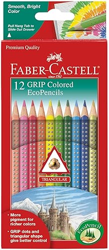 Miniatura 8 de Faber-Castell Grip EcoPencils de colores paquete de 24 lápices de colores preafilados