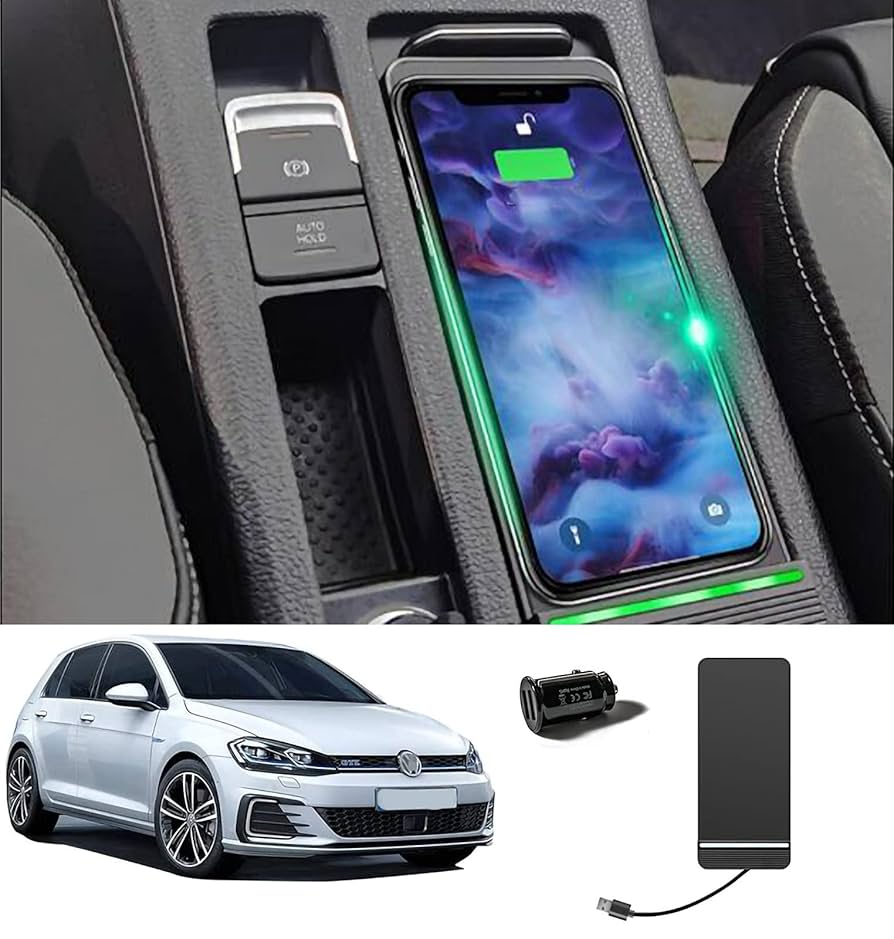 Qi車充電器 車載 Qiワイヤレス充電器ホルダー 吹出口取付け 吸盤式 10W 急速