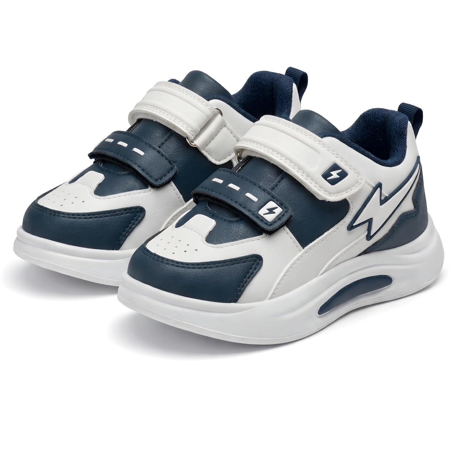 HOOH Kids Athletic Sneakers with Double Hook and Loop Straps Lightweight Shoes with Aesthetic Design for Baby Boys and Gir... - Review, Price and Buying Guide