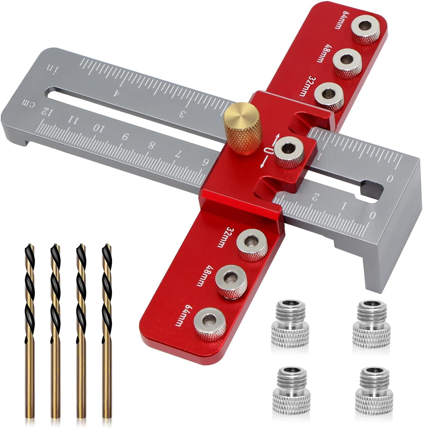 Hardware Doweling Jig, Metal Hardware Template Tool