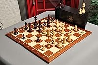 Vista 2 de The Library Grandmaster Juego de ajedrez, caja y combinación de tablero