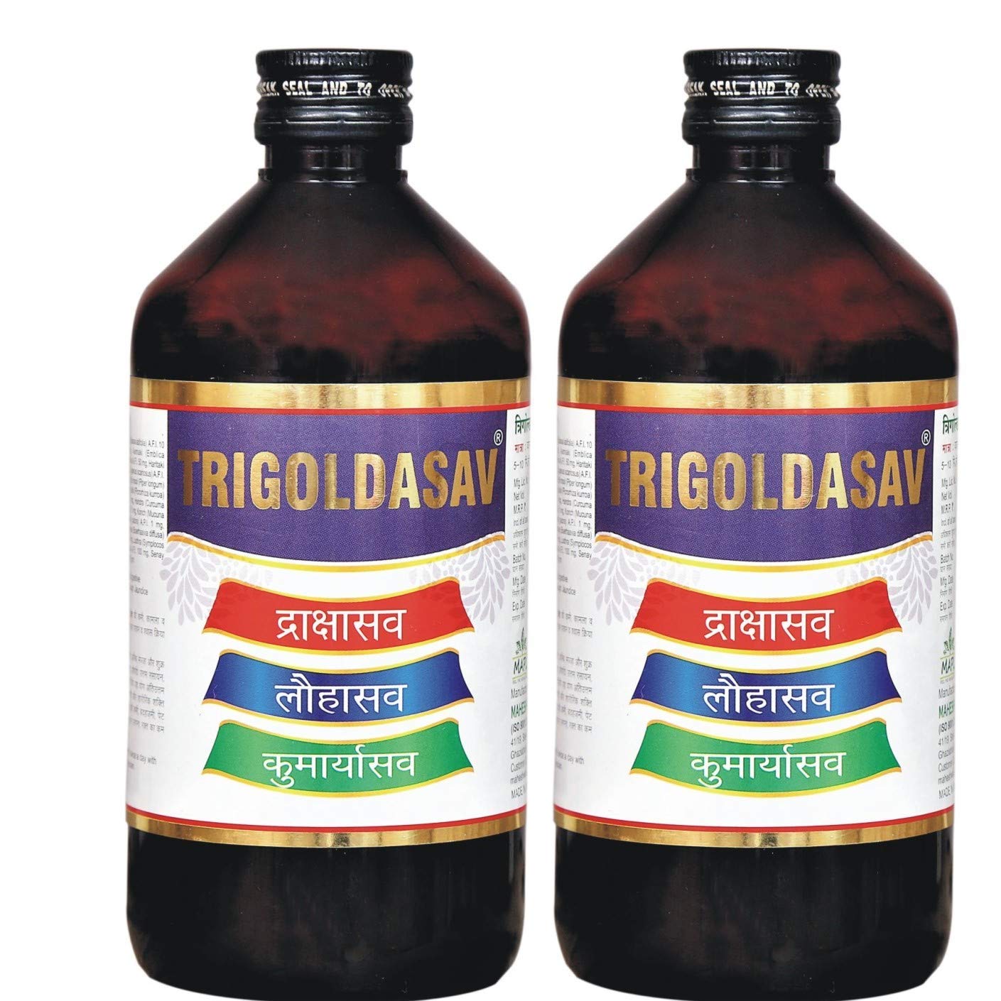 MAHESHWARI AYURVED PVT LTD Trigoldasav (450 ml) -Pack of 2 (B08F9KVTYM) Amazon Price History, Amazon Price Tracker