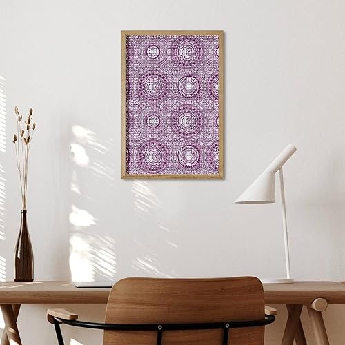 Miniatura 5 de Lilac Mandala Stars and Moons Diamond Art Painting Kits Full Square Drill DIY Picture Art Crafts for Home Wall Decor