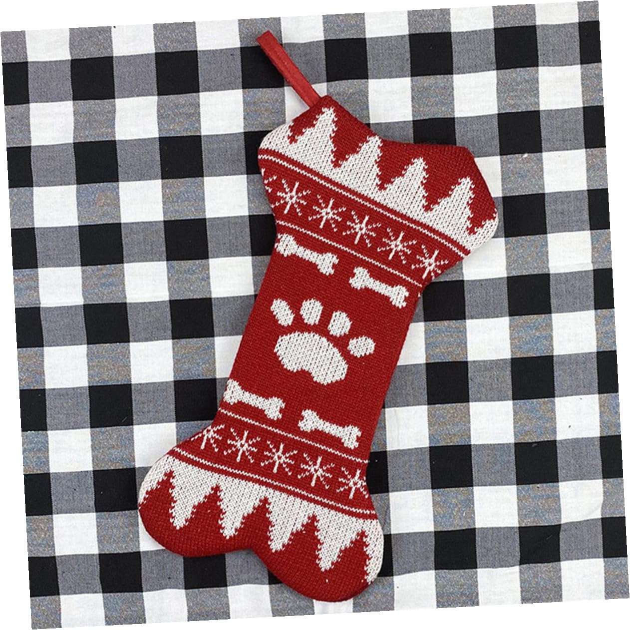 Artibetter Set 2 Calze di Natale Divertenti e Classiche Resistente per Decorazioni Festive e Regali di Natale Calza della Befana Creativa da Appendere per e Amici Addobbi Natalizi per Casa