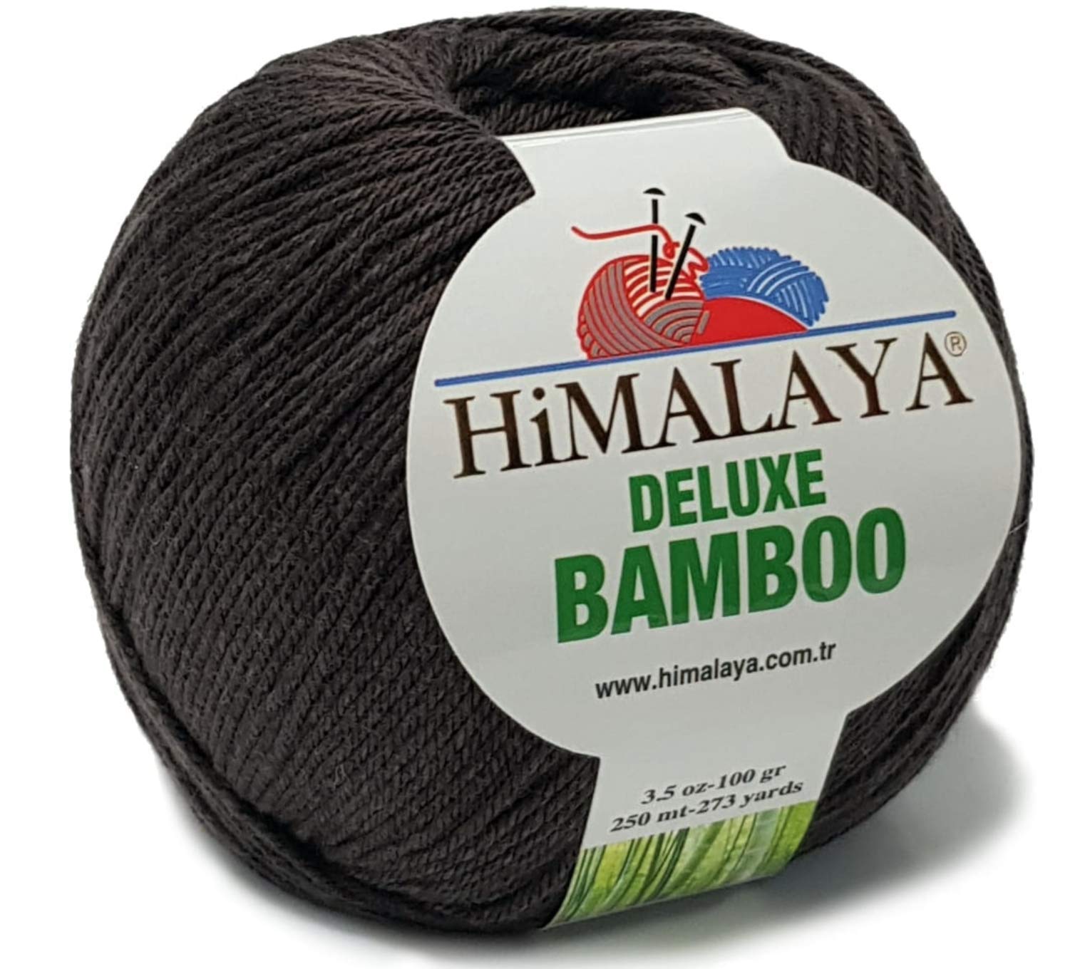 60% bambus 40% bawełna himalaya Deluxe bambus DK i lekki czesany, 8-warstwowa turecka przędza zestaw 4 motków / kulka 400 g kolor (23)