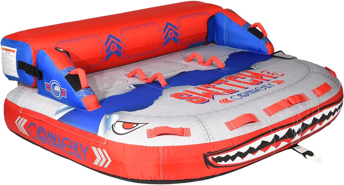 Connelly Towable Watersports Tube, Switch 3-3 Rider Tube