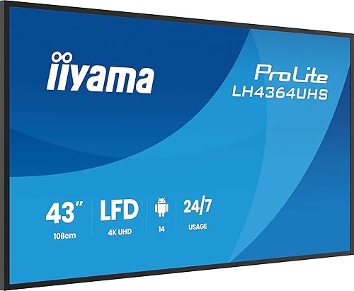 iiyama Prolite LH4364UHS-B1AG 108cm 43" Digital Signage