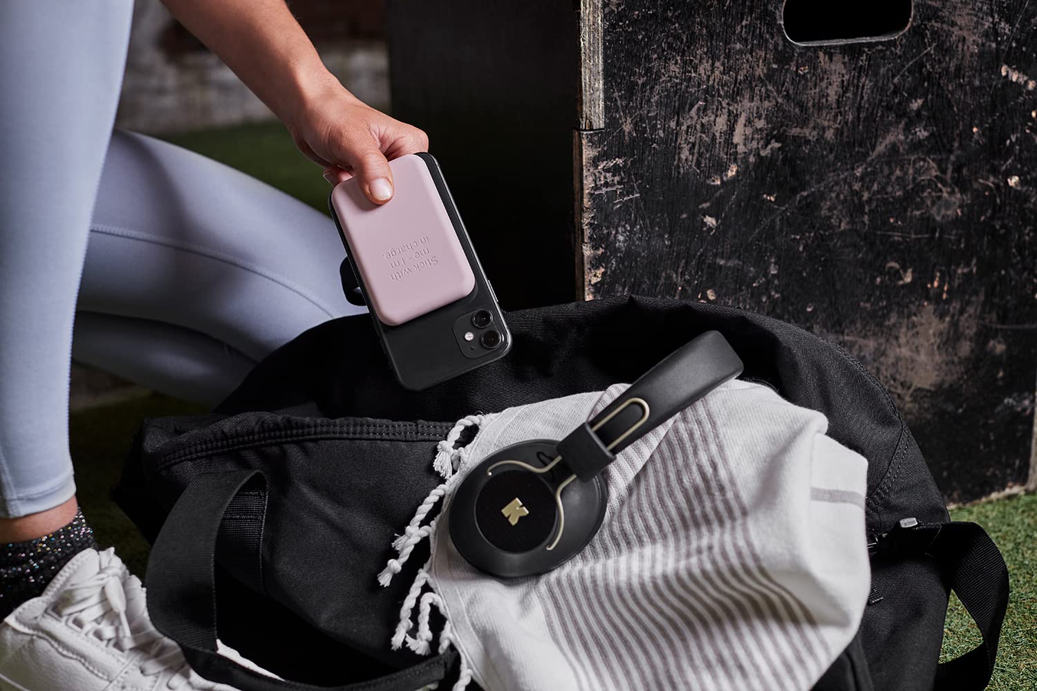 KREAFUNK ToCHARGE Qi, Power Bank Wireless Design