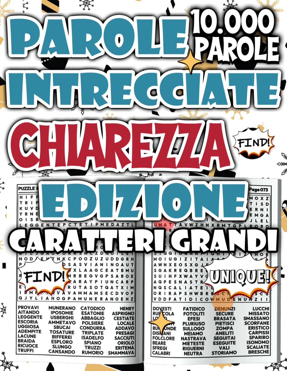 Parole Intrecciate – Edizione Chiarezza Mentale: Cerca Parole per Liberare la Mente, Aumentare la Lucidità e Ordinare i Pensieri (Parole Intrecciate: Serie Benessere & Relax)