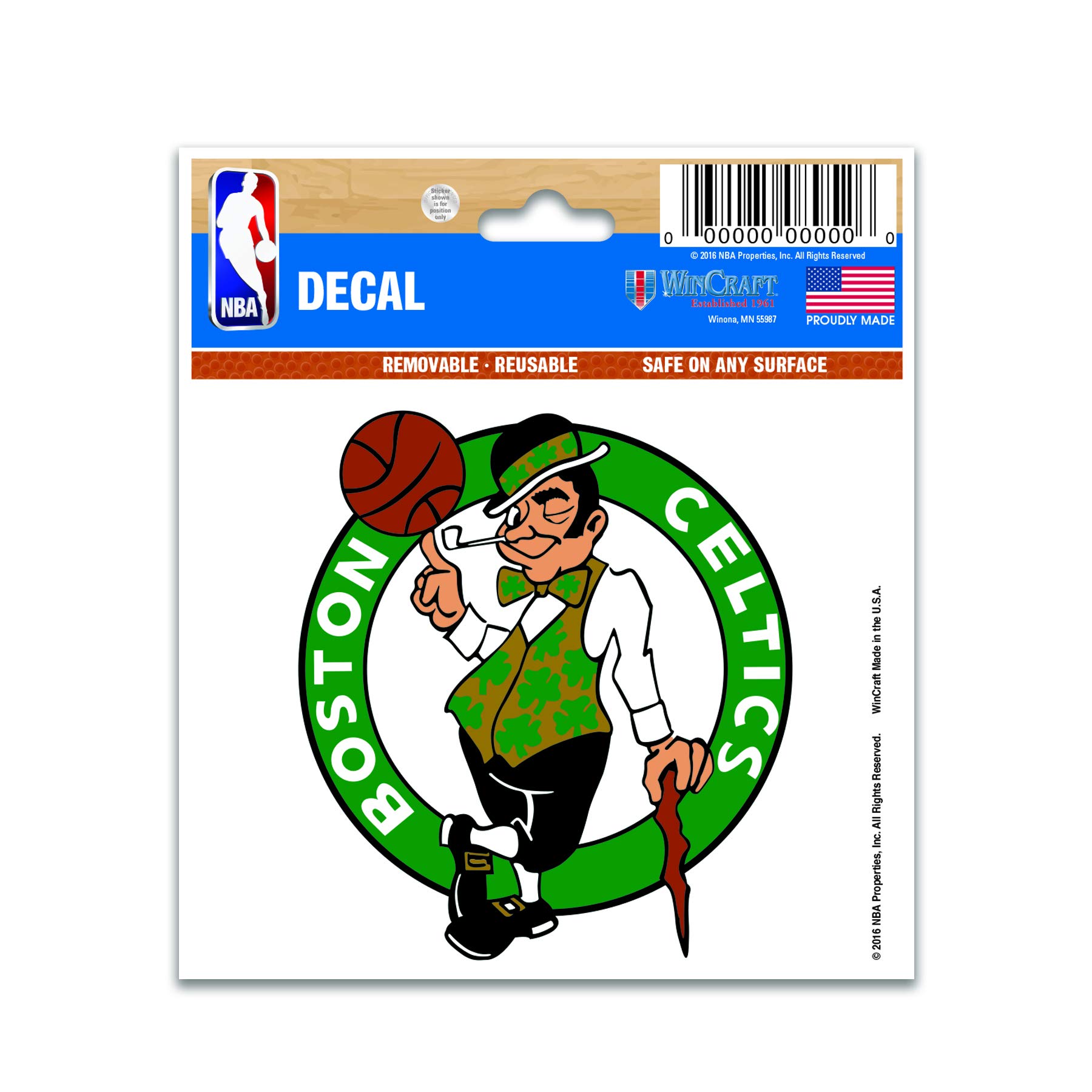 Amazon.com: NBA Boston Celtics Multi-Use Decal 3