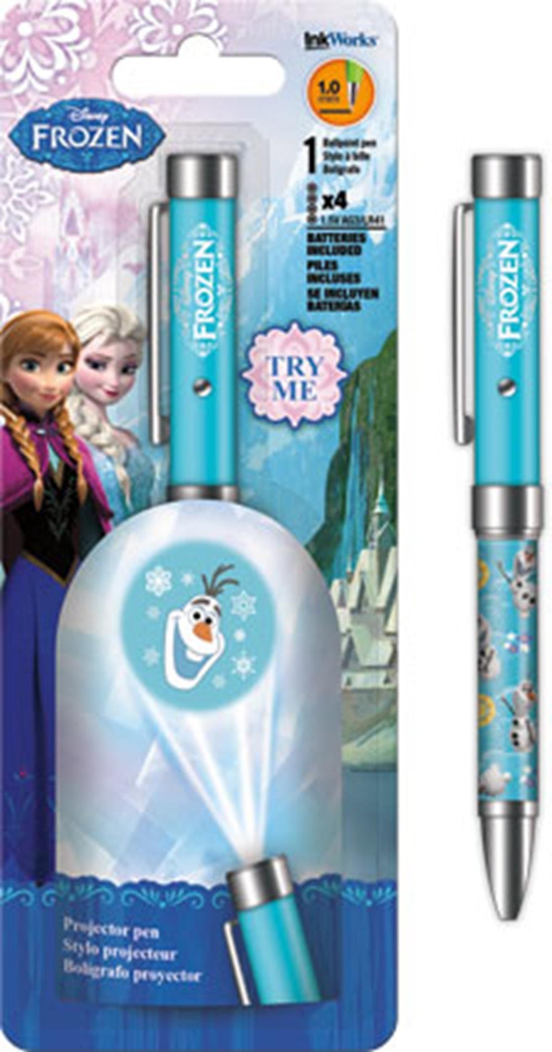 Disney Frozen Olaf Snowman Projector Pen