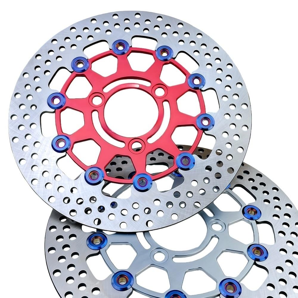 przednia tarcza hamulcowa Pasuje Do Aerox Pasuje Do RSZ Pasuje Do Skutera Force 260mm 3 Otwory 5 Motocykl 70mm Skok Wirnika Tarczy Hamulcowej Pływający Uniwersalny(5 hole grey 260mm)