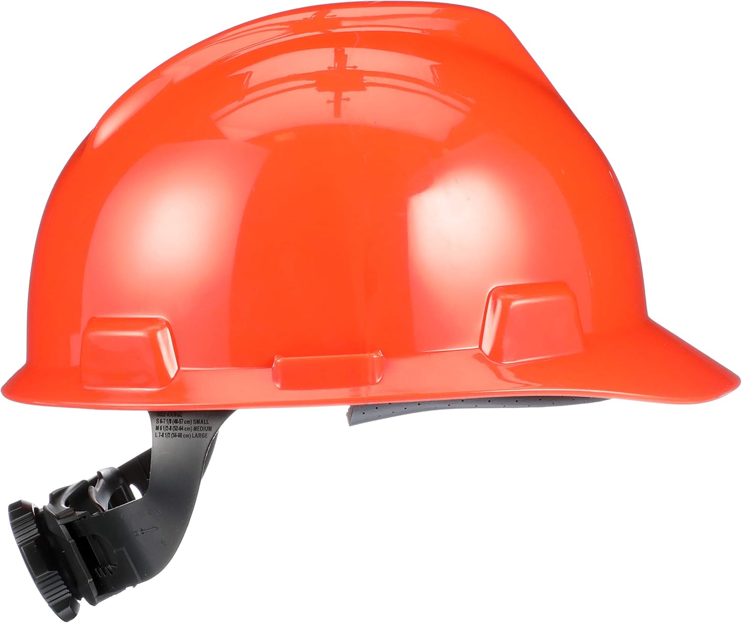 MSA 815562 V-Gard Slotted Full-Brim Protective Hat.