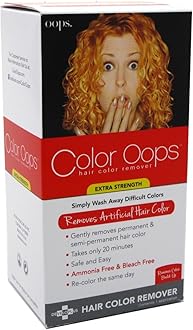 Color Oops Hair Color Remover Extra Strength 1 Application (Set of 2) by Developlus