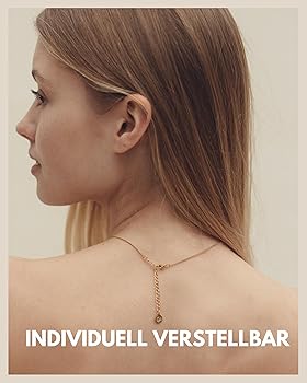 Kreisförmige Goldkette Für Damen - Elegante Halskette Mit Ring-Anhänger