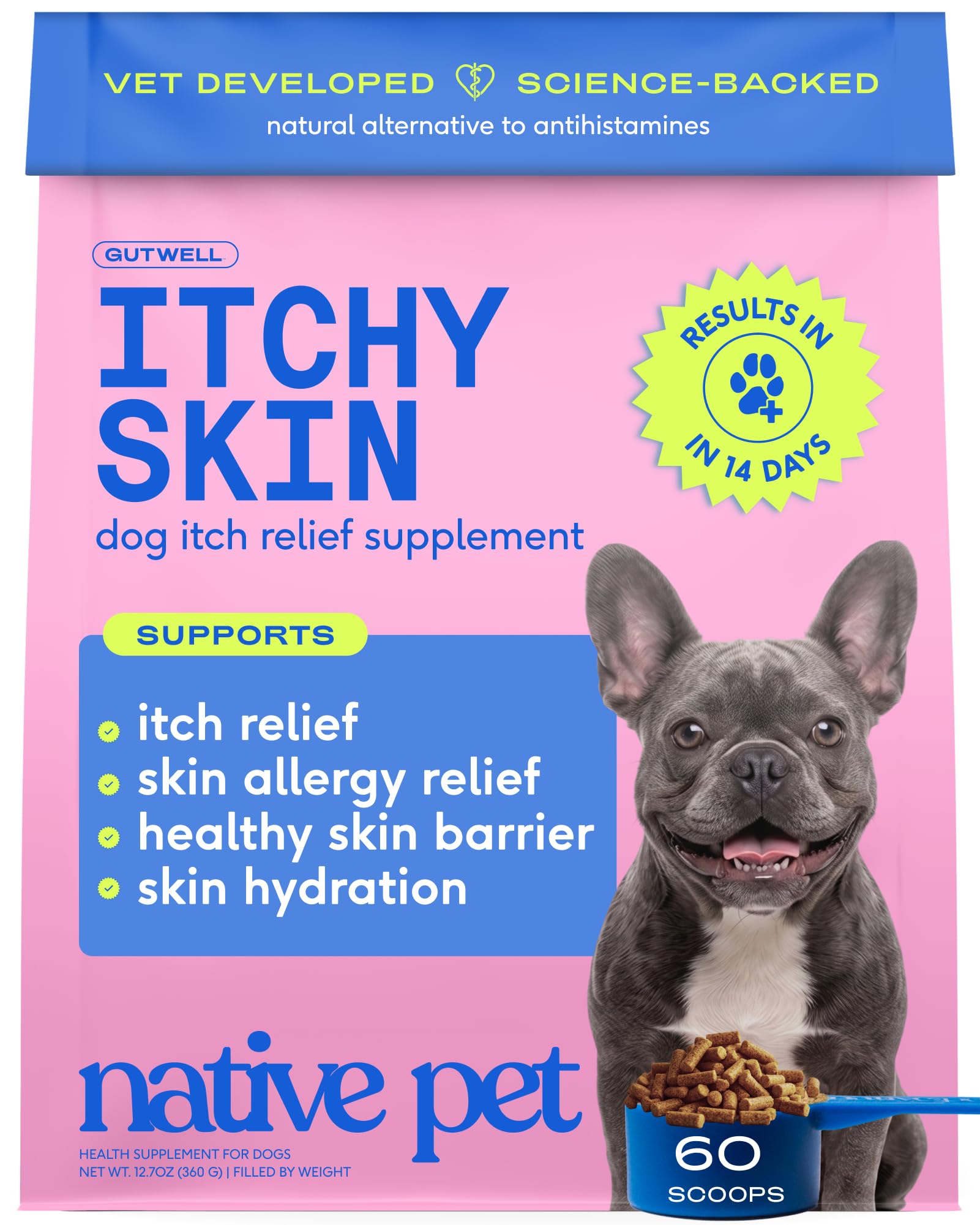 Native Pet GutWell Itchy Skin